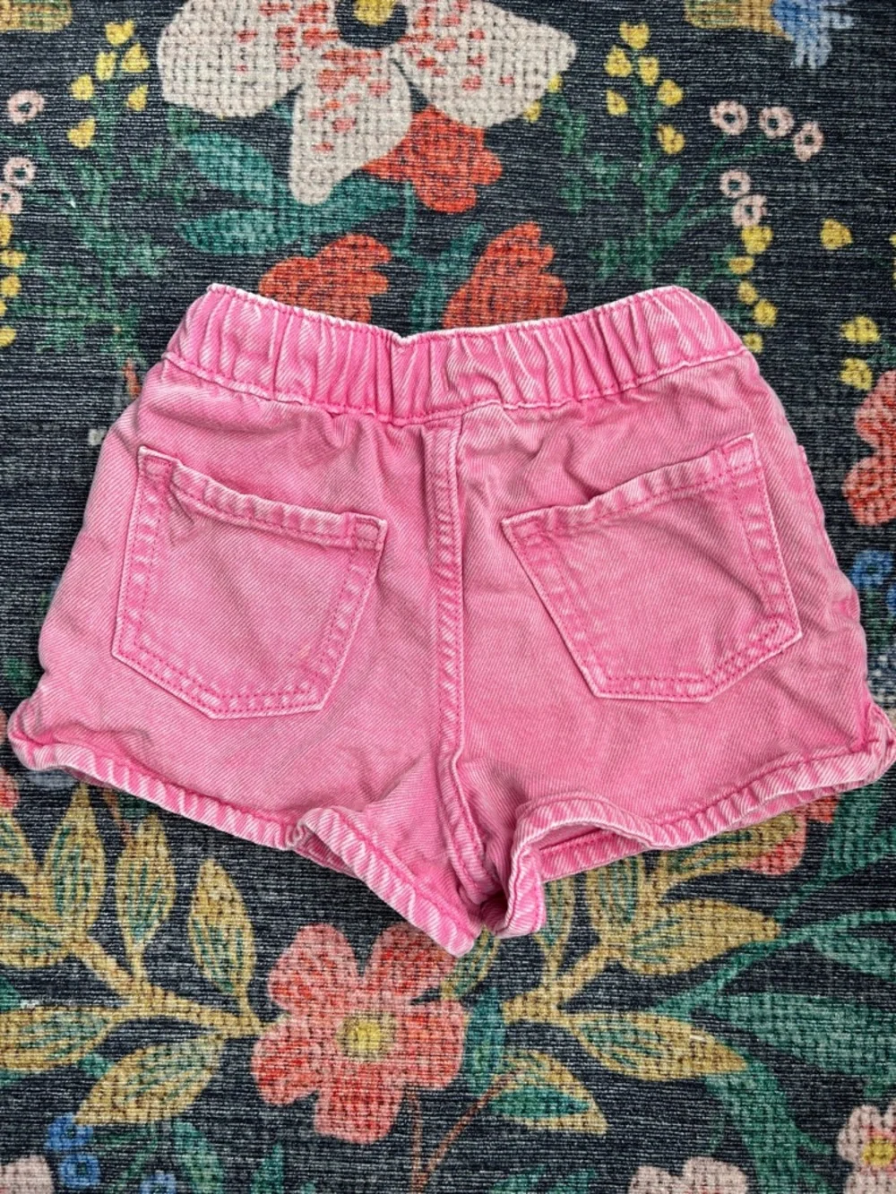 Gap Pink Denim Stride Shorts, Size 3T